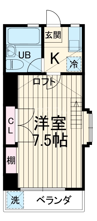 カーサビアンカⅢの間取り