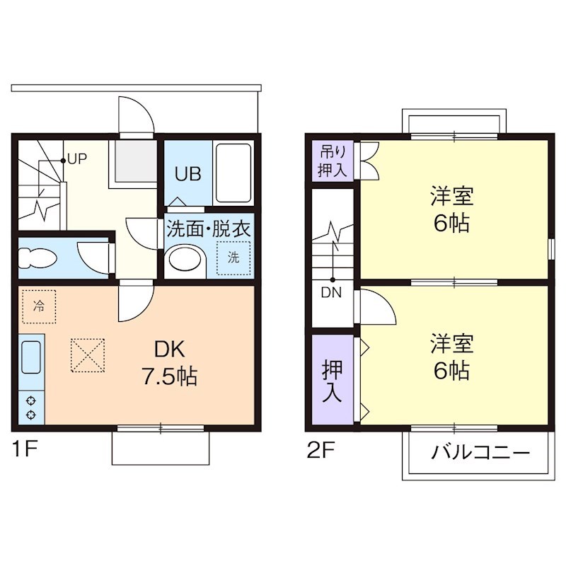 DUPLEX INOUEの間取り