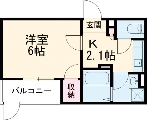 ドエルシバマタの間取り