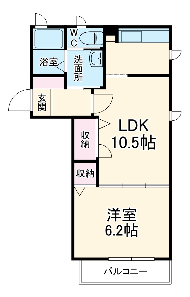 キャメルパティオの間取り