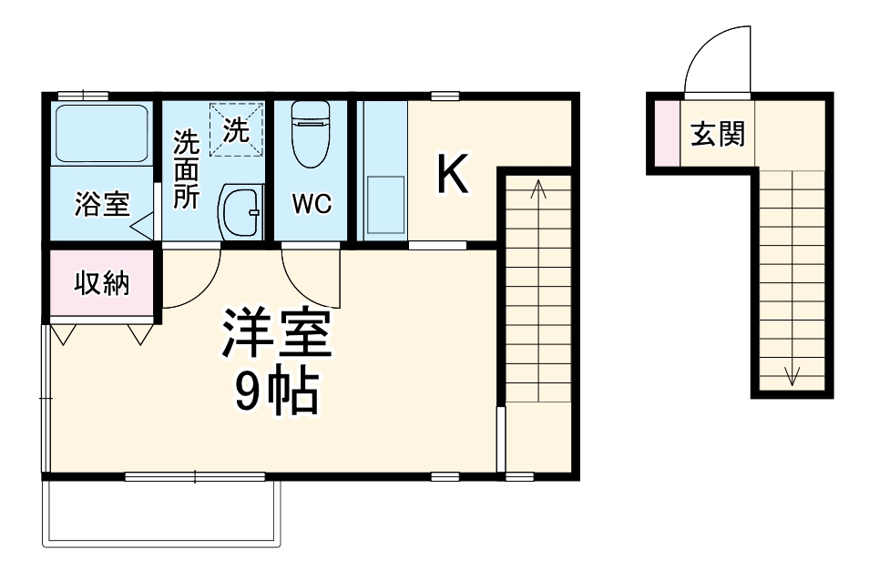 アクシス尾平の間取り