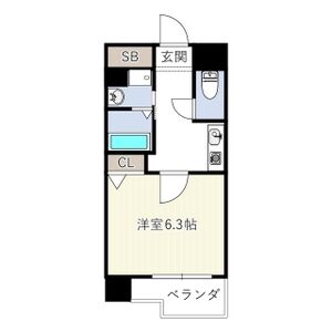 フローライト上前津の間取り