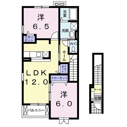 グリーンリーフⅡの間取り