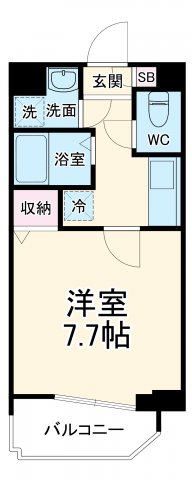 アトネス1604の間取り