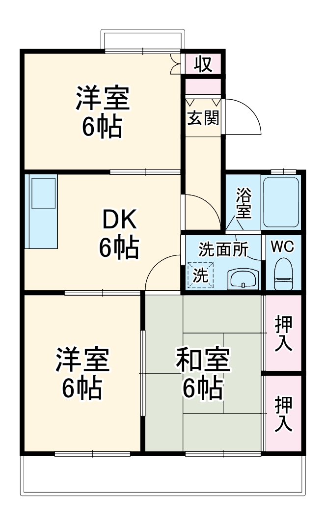 メイト MⅠの間取り