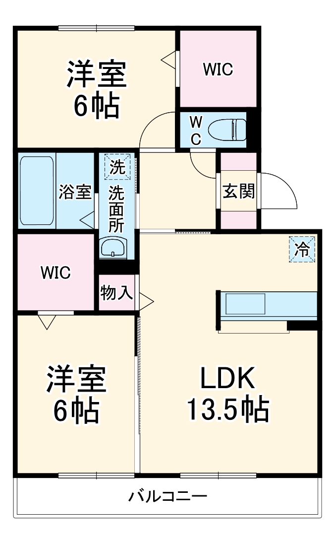 アステールの間取り