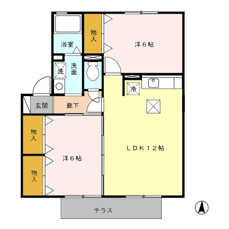 リジェールの間取り