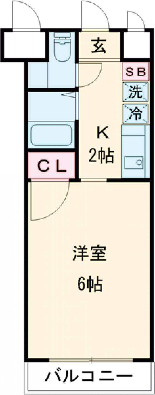 MSM中町の間取り