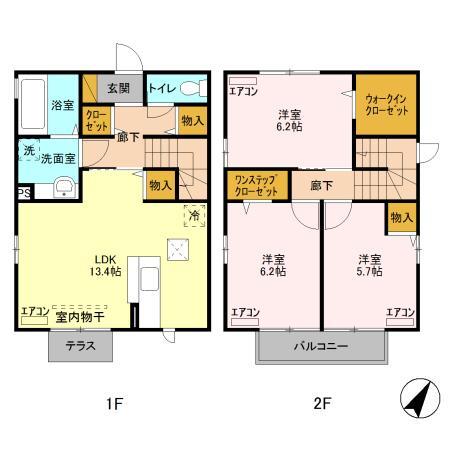 ラ・メール江見の間取り