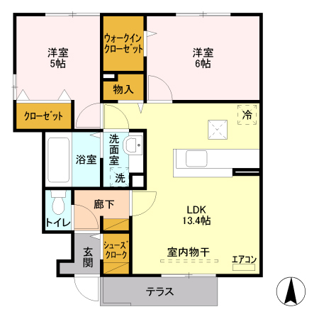 プランドールの間取り