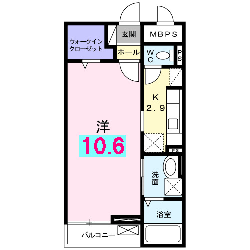 グランデ アルベロの間取り