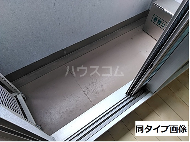 12/24 バルコニー