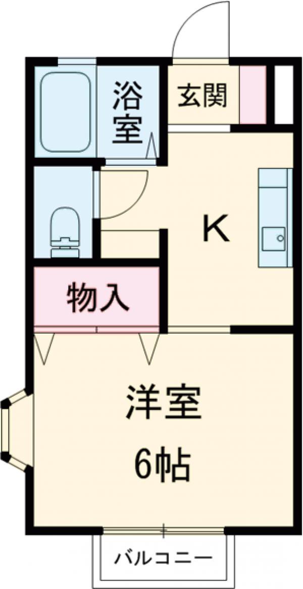 アルカディアの間取り