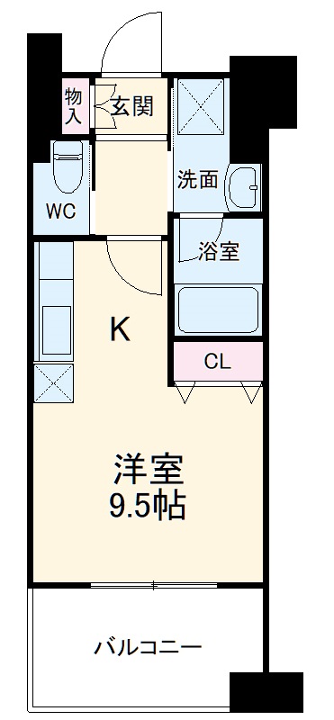 スタービレ海老名の間取り