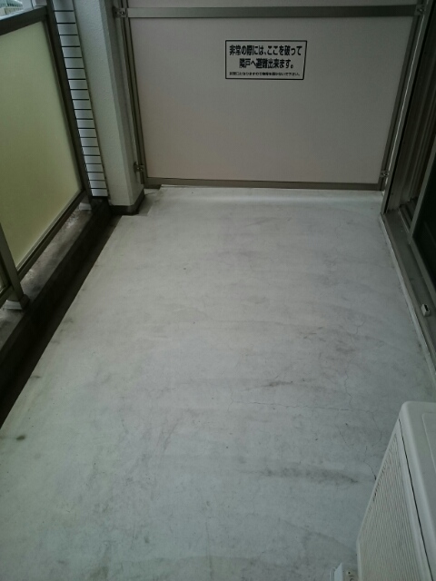 11/23 バルコニー