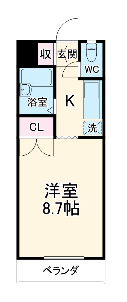 第３馬橋マンションの間取り