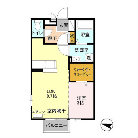 チェリーセージの間取り