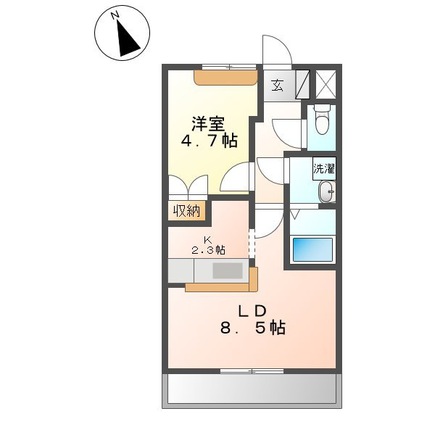 チェスナッツの間取り