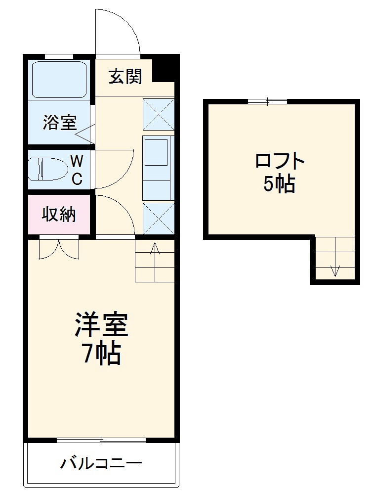 ビバリーハウス早出Bの間取り