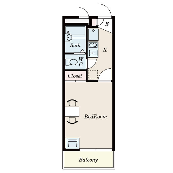 ピアッフェの間取り