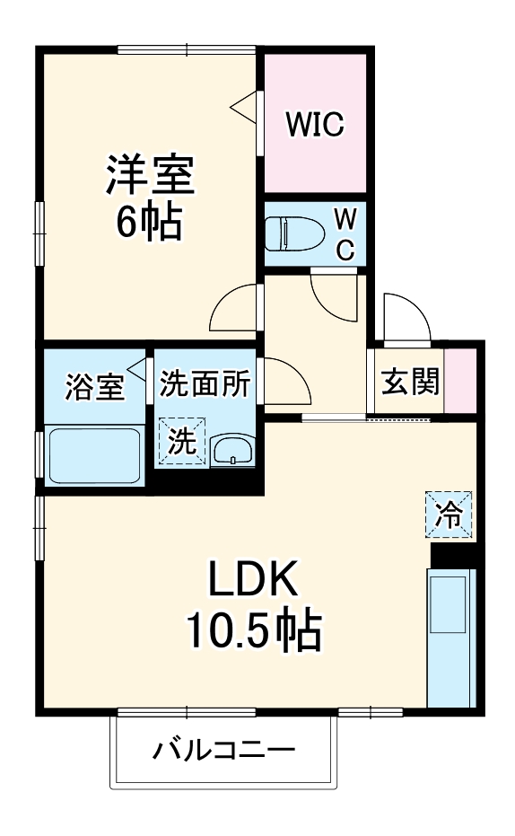 レクニルドの間取り