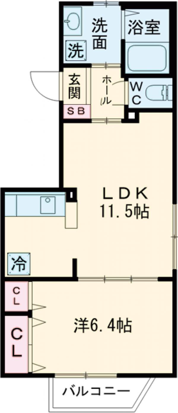 TOKYO FLATの間取り