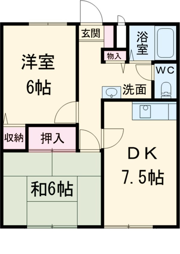 ステラ・ベルの間取り