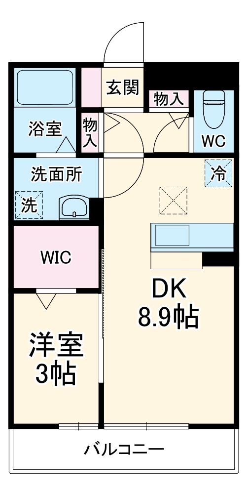 ソラーレの間取り