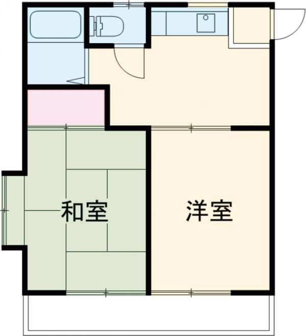 ヴィラ金森の間取り