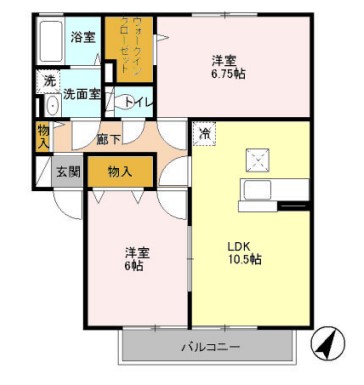 ラディアントの間取り