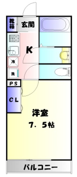セレーナ・Kの間取り