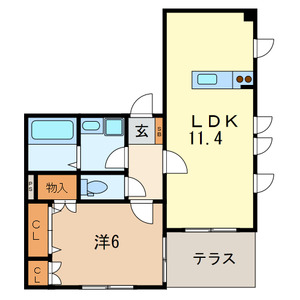 メゾンTの間取り