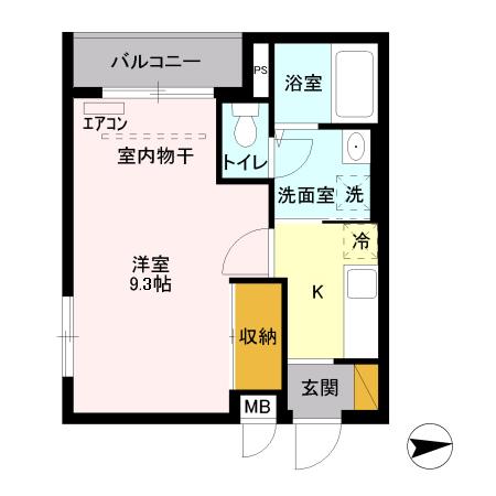 リーゾの間取り