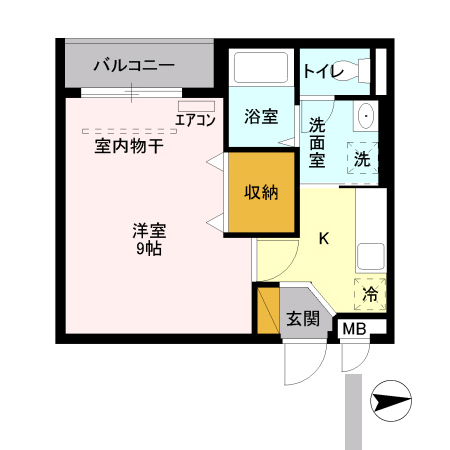 リーゾの間取り