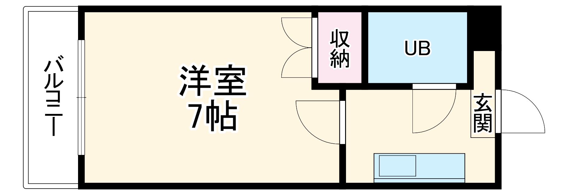上島メロウハウスの間取り