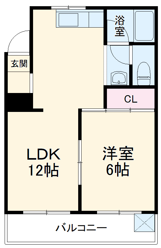 メゾン佐渡の間取り