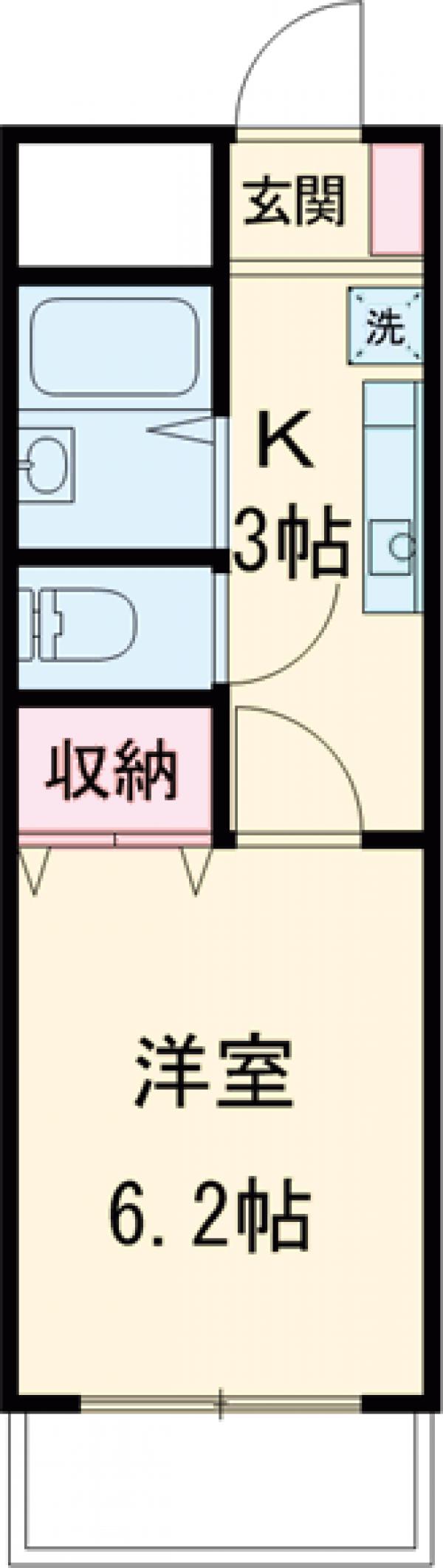 リリーベルの間取り