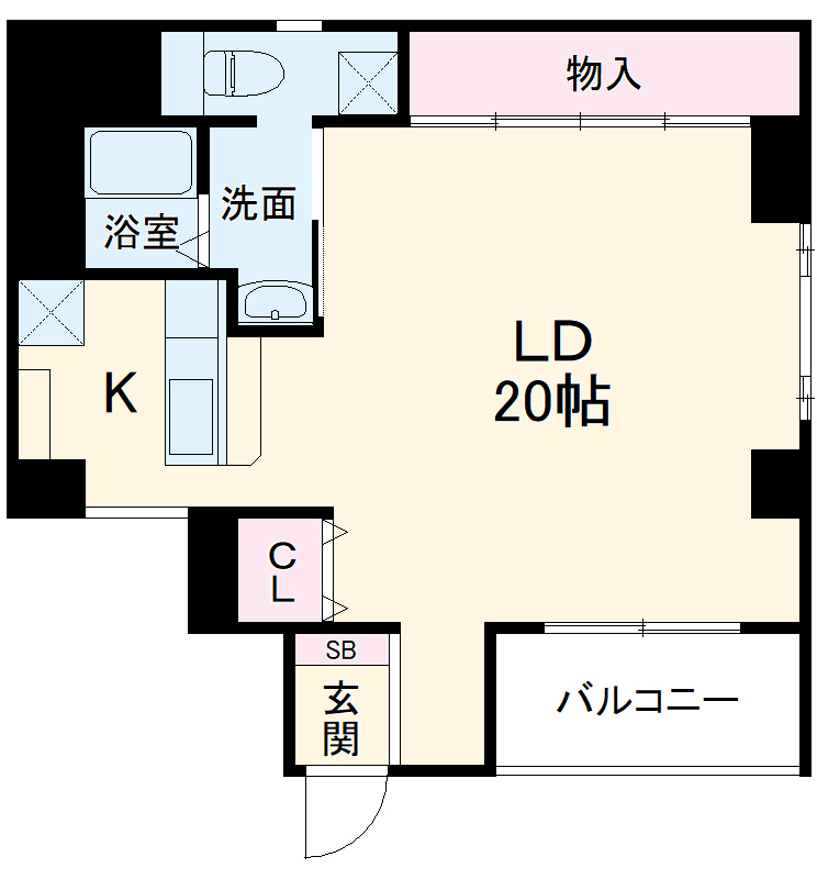Life inn 桜山の間取り