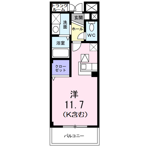 プリムローズの間取り