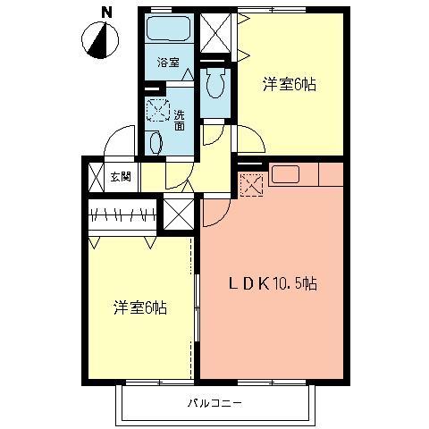 ペイサージュの間取り