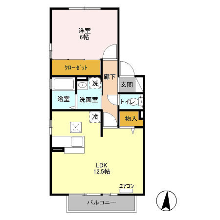 ブラン・サルドセジュールⅡの間取り