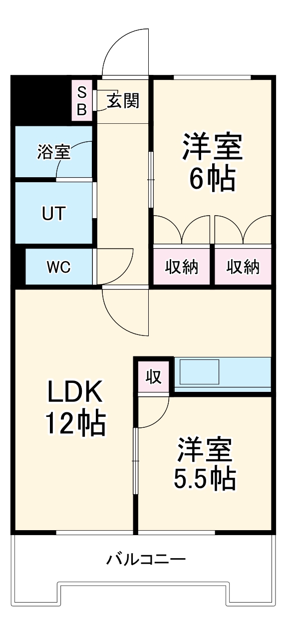 第5共栄ハイツの間取り
