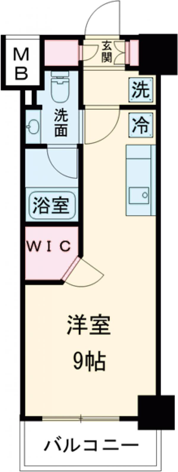 ザ・パークハビオ西大井の間取り