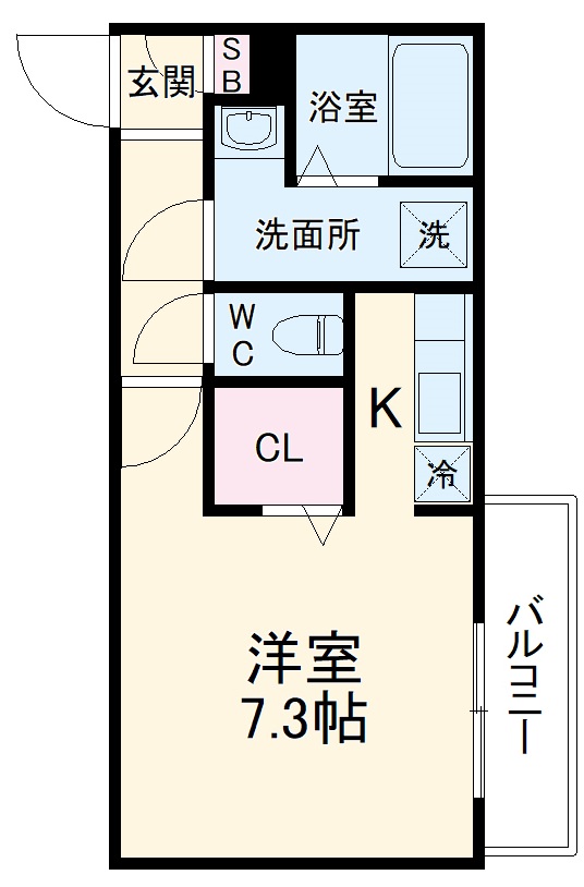 リブリ・宮本の間取り