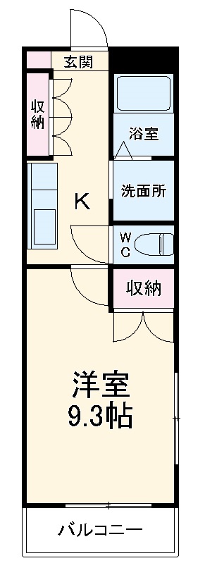 サンフォレストKⅡの間取り