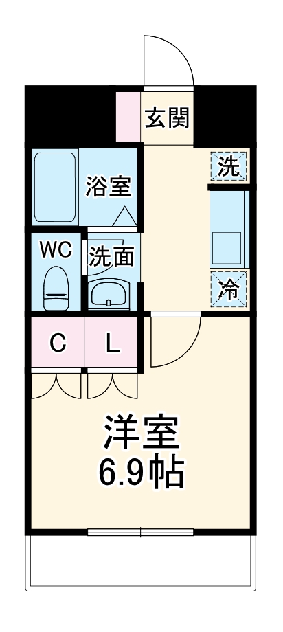 プリムヴェールの間取り