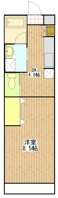 Chamomileの間取り