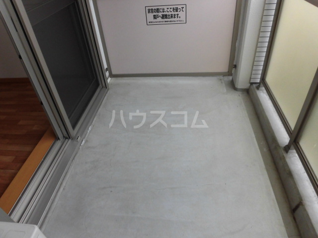 10/21 バルコニー