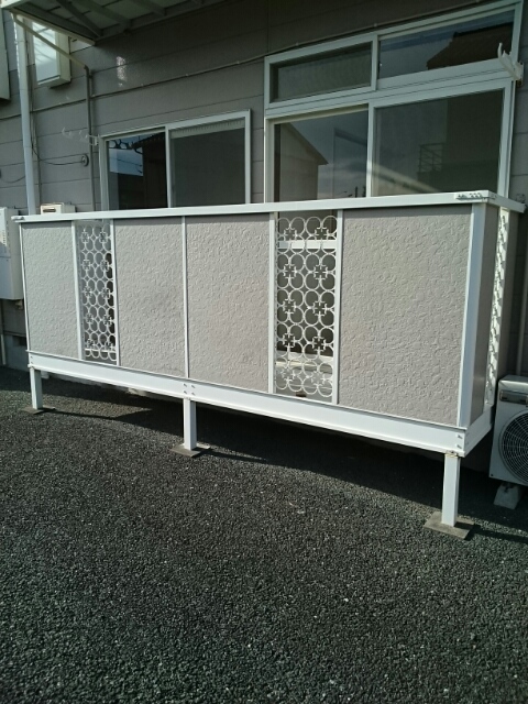 11/20 バルコニー