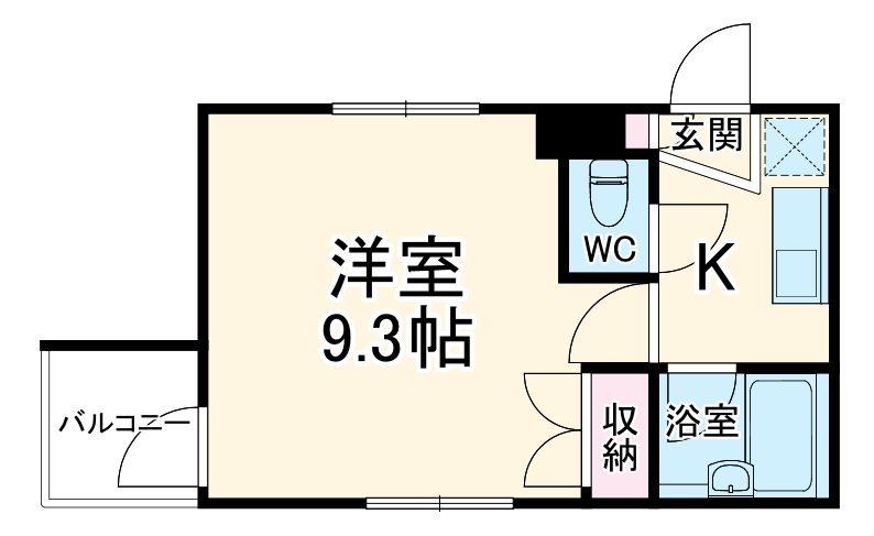 プランドール・Kの間取り